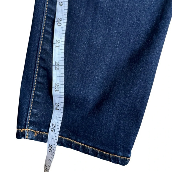 American Eagle Dark Wash Skinny Jeans Size 8 Short - Picture 4 of 7